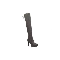 Kozaki Casu KOZAKI 6051. Szare buty zimowe damskie marki Casu. Za 98,99 zł.