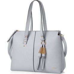Torebka damska Shopper Felice FB34 szara - Szary. Szare torby damskie na zakupy Felice, bez wzorów, ze skóry ekologicznej, bez dodatków. Za 99,99 zł.