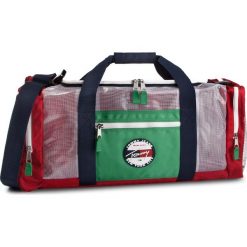 Torba TOMMY JEANS - Tju Heritage Over Duffle Herit AU0AU00544 903. Czerwone torby podróżne Tommy Jeans, bez wzorów, z jeansu. Za 699,00 zł.