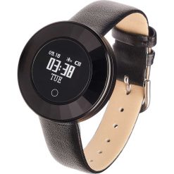 Smartwatch GARETT Women Lea Skórzany Czarny. Czarne zegarki damskie Garett. Za 448,09 zł.