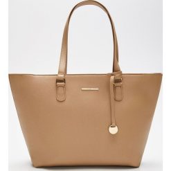 Torba shopper - Beżowy. Brązowe torby damskie na zakupy House, bez wzorów, bez dodatków. Za 59,99 zł.