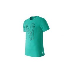 T-shirty z krótkim rękawem New Balance EMT61728REF. Niebieskie t-shirty męskie New Balance, xl, bez wzorów, bez kołnierzyka, krótkie. Za 69,00 zł.