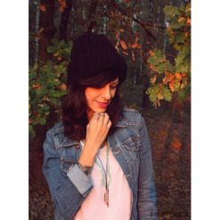 Czapka beanie z wełną czerń. Czarne czapki zimowe damskie Pakamera, z wełny. Za 105,00 zł.