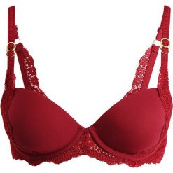Biustonosze: Stella McCartney Lingerie NEW STELLA CONTOUR PLUNGE BRA Biustonosz pushup garnet red