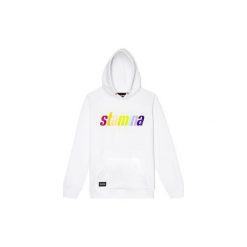 RAINBOW WHITE. Białe bluzy damskie z nadrukiem marki MAJORS, xl, z bawełny. Za 240,00 zł.