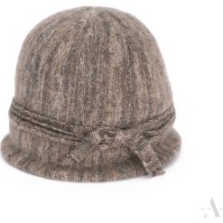 Czapka damska Klasyczny melanż beżowa. Brązowe czapki zimowe damskie Art of Polo, melanż. Za 61,09 zł.