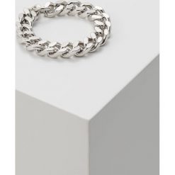 Cloverpost LARGE CURB CHAIN RING Pierścionek white goldcoloured. Szare pierścionki damskie marki cloverpost. Za 419,00 zł.