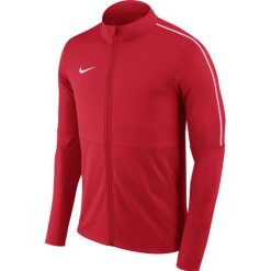 Nike Park 18 Hoodie AA2059-657. Czerwone bluzy męskie Nike, m, bez wzorów, z poliesteru, bez kołnierzyka, bez rękawów, bez kaptura. W wyprzedaży za 119,99 zł.