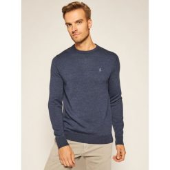 Sweter Polo Ralph Lauren Swt 710810832001. Niebieskie swetry męskie Polo Ralph Lauren, s, bez wzorów, klasyczne, polo, bez kaptura. Za 719,00 zł.