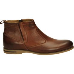 Botki męskie - 788 SP-CO AX. Brązowe botki męskie Venezia, z gumy. Za 239,00 zł.