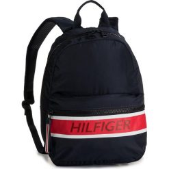 Plecak TOMMY HILFIGER - Tommy Backpack AM0AM05219 CJM. Niebieskie torby męskie skórzane TOMMY HILFIGER, bez wzorów, z materiału. Za 449,00 zł.