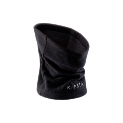 Komin Keepwarm. Czarne szaliki męskie KIPSTA, z materiału. Za 12,99 zł.