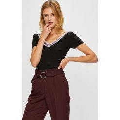 Tally Weijl - Top. Czarne bluzki damskie TALLY WEIJL, s, z elastanu. W wyprzedaży za 49,90 zł.