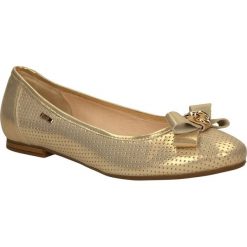 BALERINY EKSBUT 25-3411. Brązowe baleriny damskie Eksbut. Za 149,99 zł.