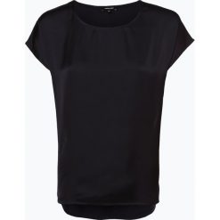 More & More - Bluzka damska, niebieski. Niebieskie bluzki damskie marki More & More, bez wzorów, eleganckie, bez kołnierzyka, bez rękawów. Za 139,95 zł.