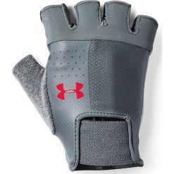 Under Armour Rękawiczki Szary. Szare rękawiczki męskie z elastanu. Za 119,95 zł.