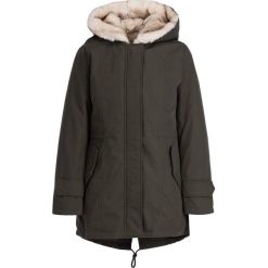Parka Trussardi Jeans 56S00394. Zielone kurtki damskie Trussardi Jeans, s, bez wzorów, z bawełny, bez kaptura. W wyprzedaży za 859,00 zł.