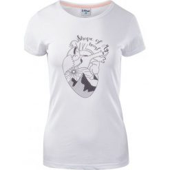 Bluzki z falbaną: ELBRUS Koszulka damska Corazon Wo's Island Paradise Melange/ White r. XS