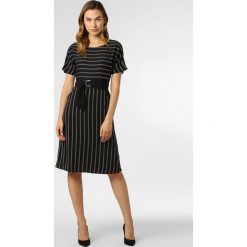 Esprit Collection - Sukienka damska, czarny. Czarne sukienki damskie Esprit Collection, w paski, bez kołnierzyka, bez rękawów. Za 299,95 zł.