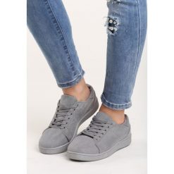 Szare Buty Sportowe Mr Hairy. Szare buty sportowe damskie marki Born2be, z materiału. Za 59,99 zł.