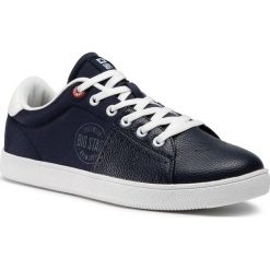 Sneakersy BIG STAR - DD174356 Navy. Niebieskie sneakersy męskie BIG STAR, bez zapięcia. W wyprzedaży za 129,00 zł.