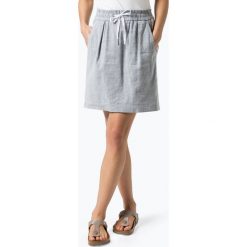 Marc Cain Sports - Spódnica damska z dodatkiem lnu, szary. Szare spódniczki damskie marki Marc Cain Sports, na co dzień, bez wzorów, z materiału, sportowe, proste. Za 649,95 zł.