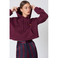 Bluzy rozpinane damskie: Ellesse Bluza z kapturem Michelina – Red