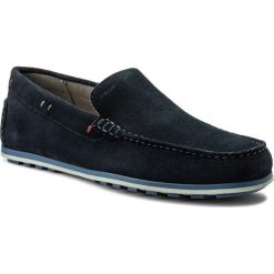 Mokasyny GEOX - U Mirvin A U824LA 00022 C4002 Navy. Niebieskie mokasyny męskie Geox, z materiału. W wyprzedaży za 289,00 zł.