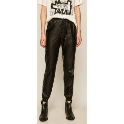 Medicine - Spodnie Denim Days. Czarne spodnie damskie MEDICINE, s, ze skóry. Za 139,90 zł.