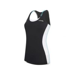T-shirty damskie: RH+ Koszulka damska Mirage W Top czarno biała r. L (ECD0253)