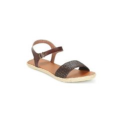 Sandały Volcom FINLEY SANDAL. Pomarańczowe sandały damskie marki Volcom, bez wzorów, bez obcasa, bez zapięcia. Za 215,20 zł.