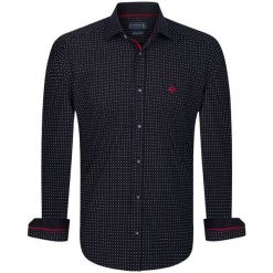 Sir Raymond Tailor Koszula Męska Boil M Czarna. Czarne koszule męskie Sir Raymond Tailor, m, bez wzorów, bez kołnierzyka, bez rękawów. Za 149,00 zł.