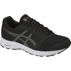 Asics Patriot 9 T823N-9097. Czarne buty sportowe męskie Asics, z materiału, bez zapięcia, do biegania. W wyprzedaży za 189,99 zł.