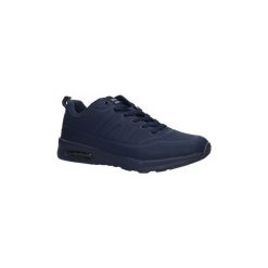 Buty Casu Granatowe buty sportowe sznurowane MXC7550. Czarne trampki męskie Casu, bez wzorów, sportowe, na sznurówki. Za 78,99 zł.