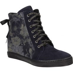Sneakersy casu 2506. Czarne sneakersy damskie Casu, ze skóry. Za 329,99 zł.