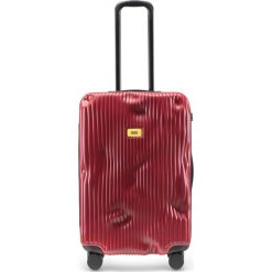 Walizka Stripe średnia Alfa Red. Czerwone walizki Crash Baggage, bez wzorów. Za 1290,00 zł.