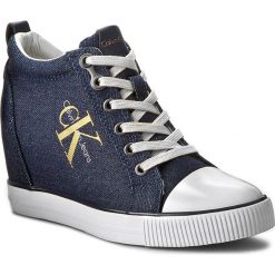 Buty damskie: Sneakersy CALVIN KLEIN JEANS - Reina R4092 Midnight/Gold