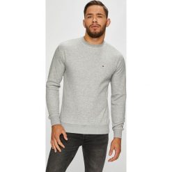 Tommy Jeans - Bluza. Szare bluzy damskie Tommy Jeans, l, z bawełny, bez kaptura. Za 299,90 zł.