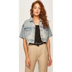 Levi's - Kurtka jeansowa. Czerwone kurtki damskie Levi's®, s, bez wzorów, z bawełny, krótkie, bez kaptura. W wyprzedaży za 329,90 zł.