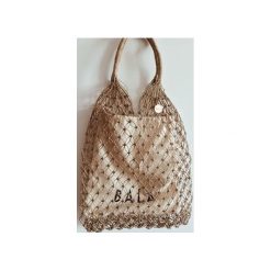 Torba Shopper BALA Net Bag. Brązowe torby damskie na zakupy marki Bala-lifestyle, bez wzorów, eleganckie, z breloczkiem. Za 139,00 zł.