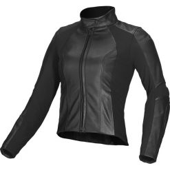 Kurtka skóra naturalna ALPINESTARS VIKA kolor czarny, rozmiar 50. Czarne kurtki damskie Alpinestars, s, bez wzorów, ze skóry, klasyczne, bez kaptura. W wyprzedaży za 1489,00 zł.