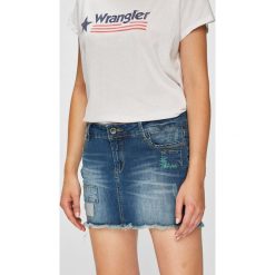 Fresh Made - Spódnica. Niebieskie spódniczki damskie jeansowe marki Fresh Made, s, mini. W wyprzedaży za 49,90 zł.