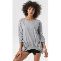 Szara Bluza Aquasea. Szare bluzy damskie Born2be, xl, bez wzorów, bez rękawów, bez kaptura. W wyprzedaży za 64,99 zł.