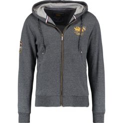Bluzy męskie: Santa Monica HAVERTON Bluza rozpinana charcoal marl