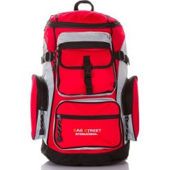 Trekkingowy plecak górski Bag Street Mountain. Czerwone plecaki damskie marki Bag Street, bez wzorów, street. Za 99,00 zł.