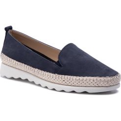 Espadryle THE FLEXX - Easy Chap C1028/12 Blu 1. Niebieskie espadryle damskie The Flexx, bez wzorów, ze skóry, bez obcasa. Za 289,00 zł.