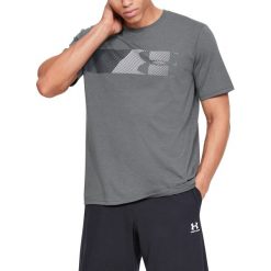 Under Armour Koszulka Szary. Szare podkoszulki męskie Under Armour, l, bez wzorów, z bawełny, z krótkim rękawem. Za 119,95 zł.