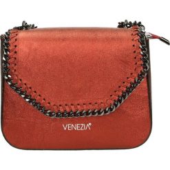 Torba - 136-01-M L RS. Szare torebki klasyczne damskie Venezia, ze skóry. Za 185,00 zł.