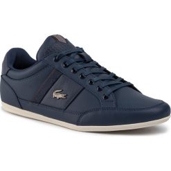 Sneakersy LACOSTE - Chaymon 319 1 CMA 7-38CMA00212E6 Nvy/Dk Brw. Niebieskie sneakersy męskie Lacoste, bez zapięcia. Za 529,00 zł.
