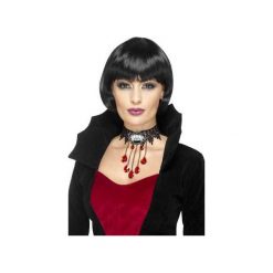 Naszyjnik gotycki Halloween. Czarne naszyjniki damskie Naimpreze, metalowe. Za 27,99 zł.